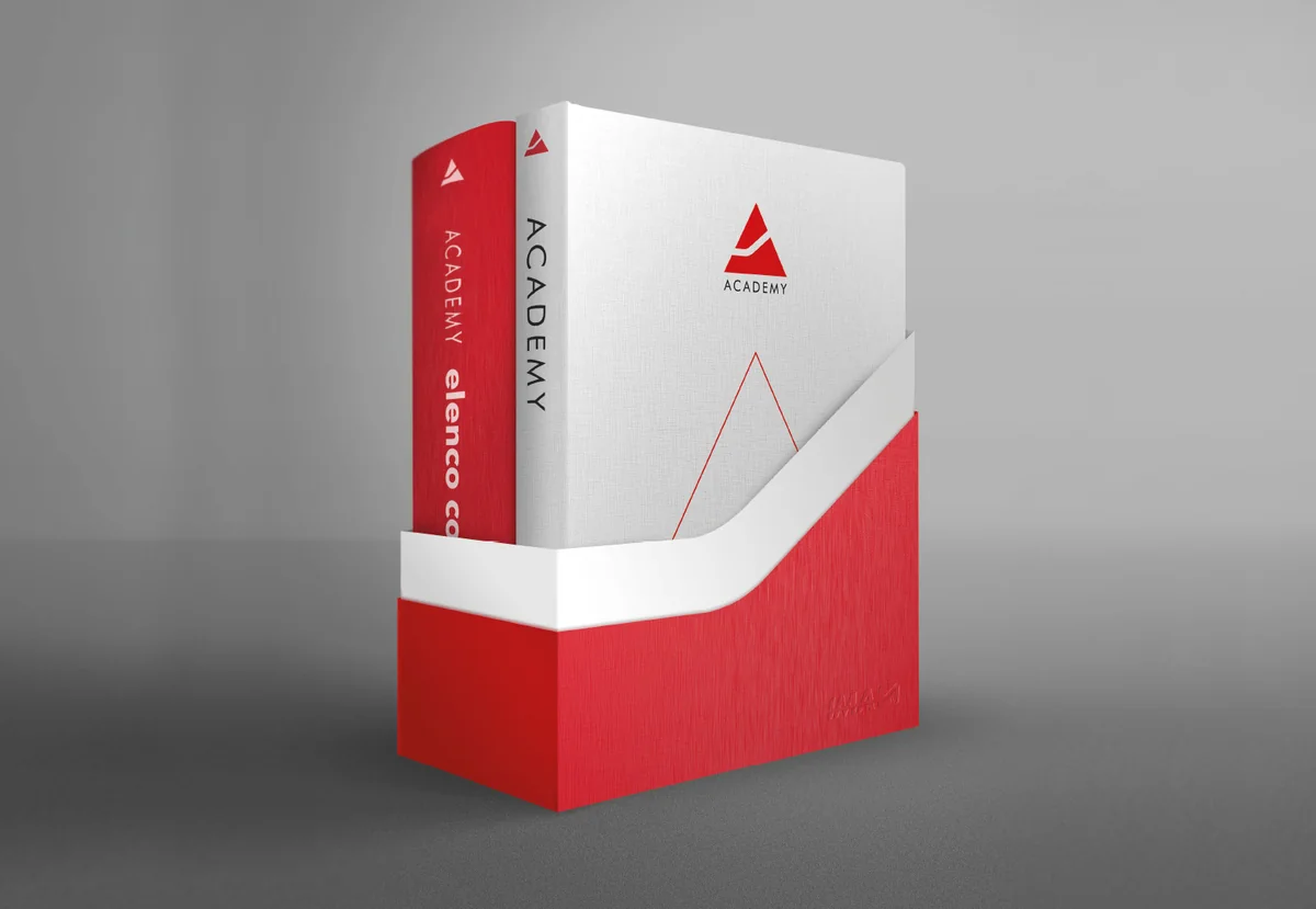 IMA Academy identity and book